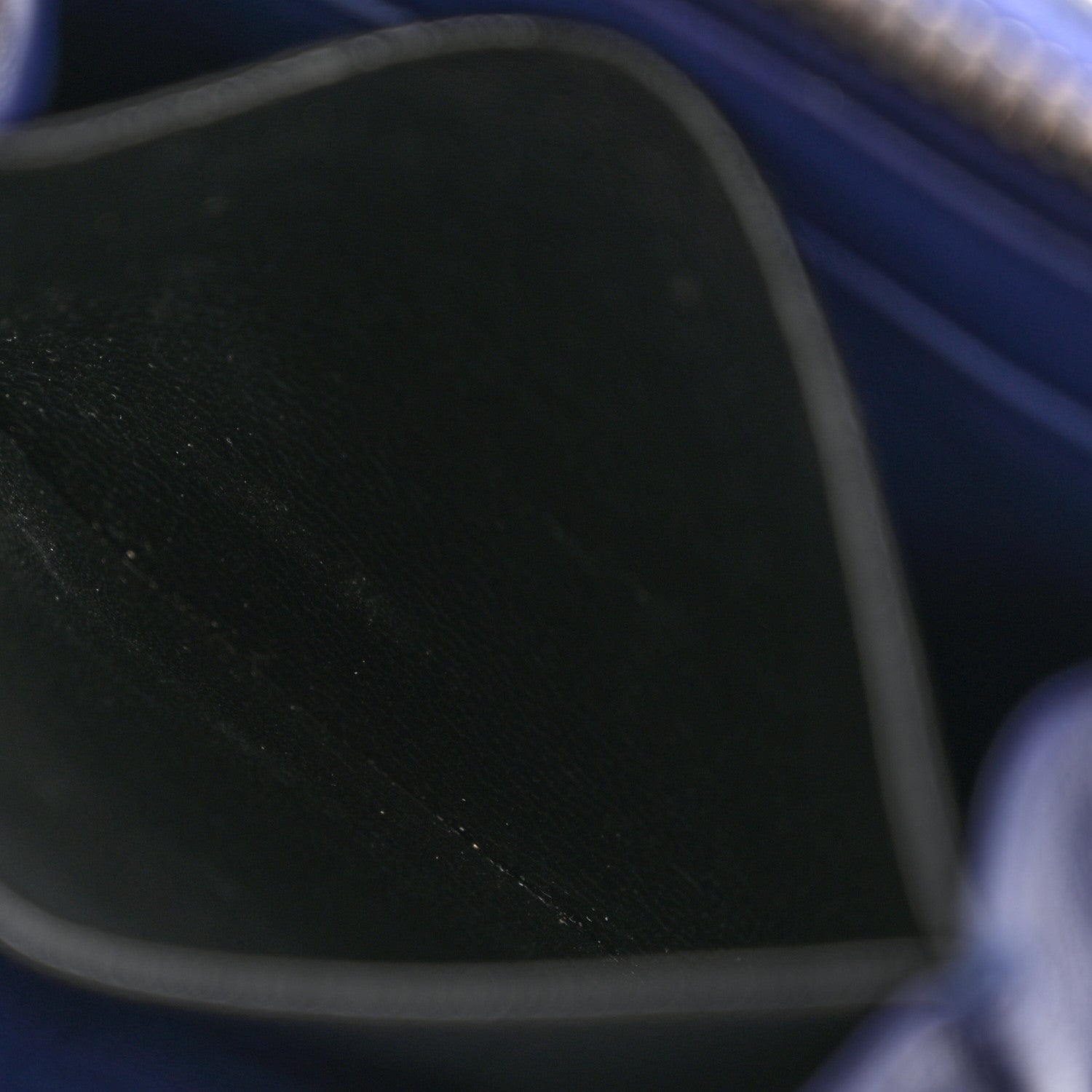 Nappa Intrecciato Zip Around Compact Wallet Blue