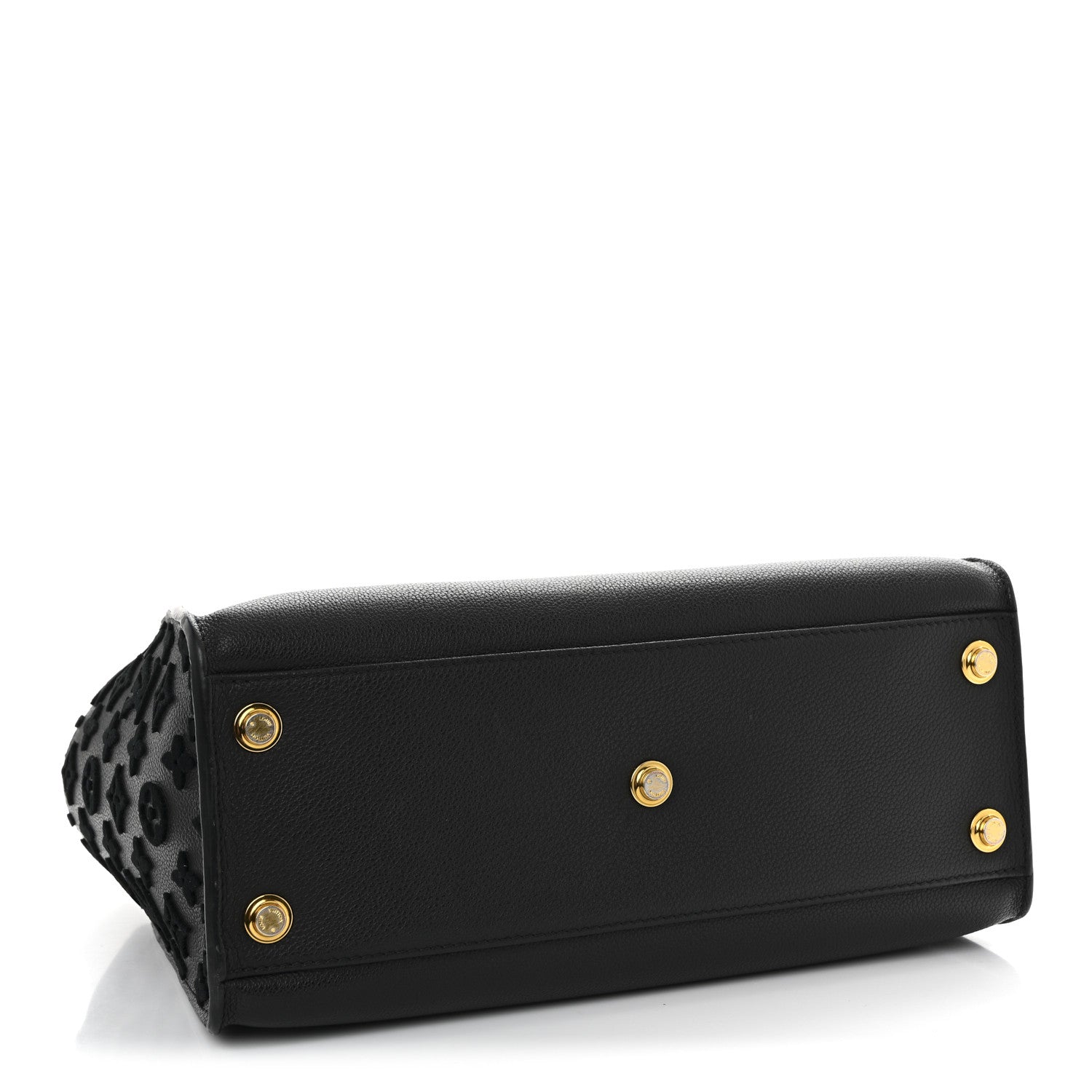 Calfskin Monogram Tufting On My Side Black