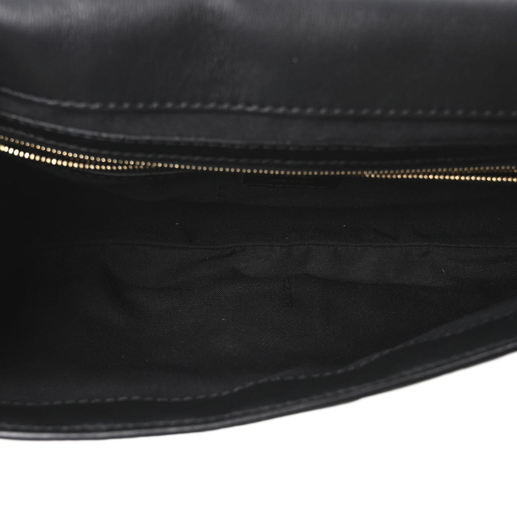 Nappa FF 1974 Embossed Baguette Black