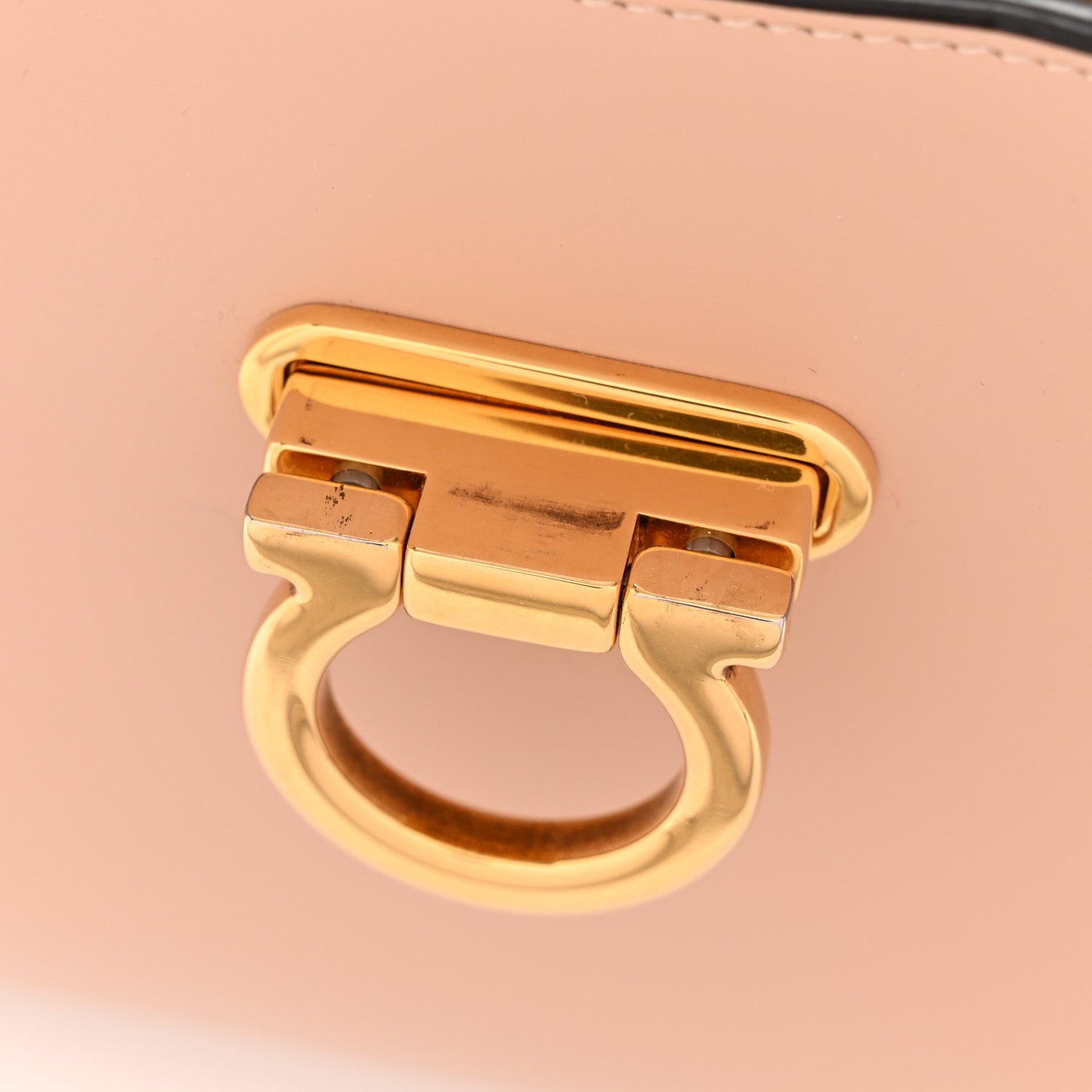 Calfskin Trifolio Shoulder Bag Amaretti