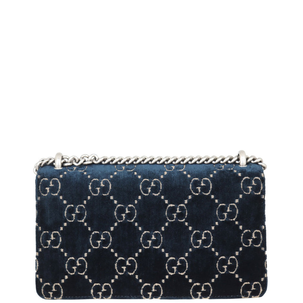 Gucci Dionysus GG Velvet Small Shoulder Bag