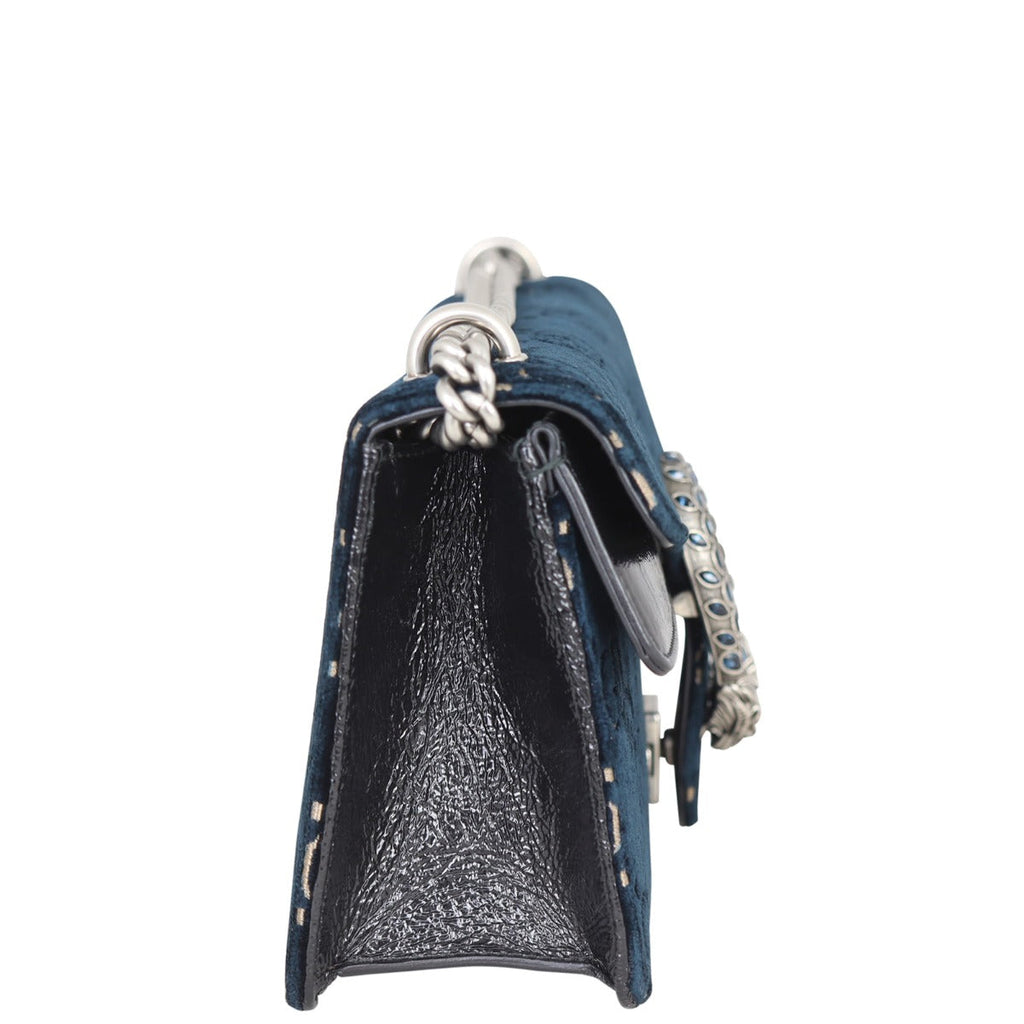 Gucci Dionysus GG Velvet Small Shoulder Bag