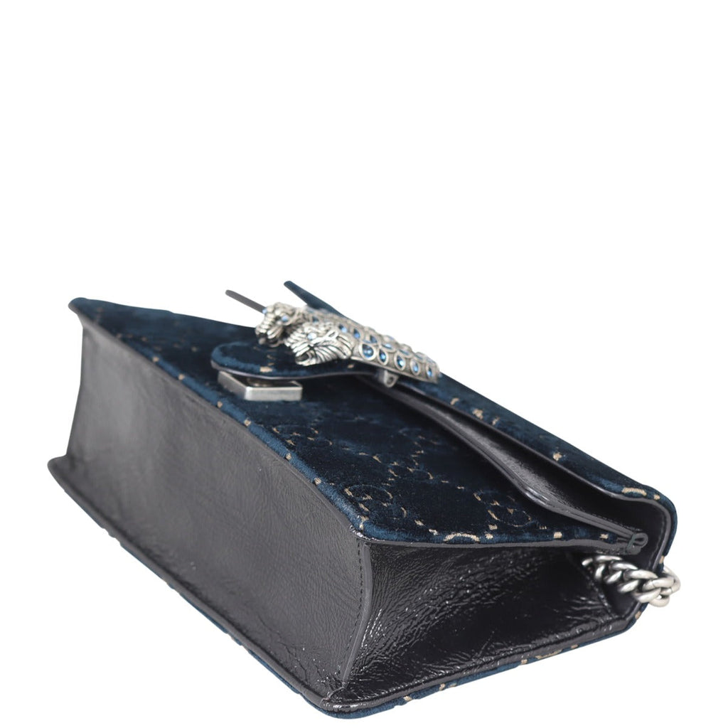 Gucci Dionysus GG Velvet Small Shoulder Bag