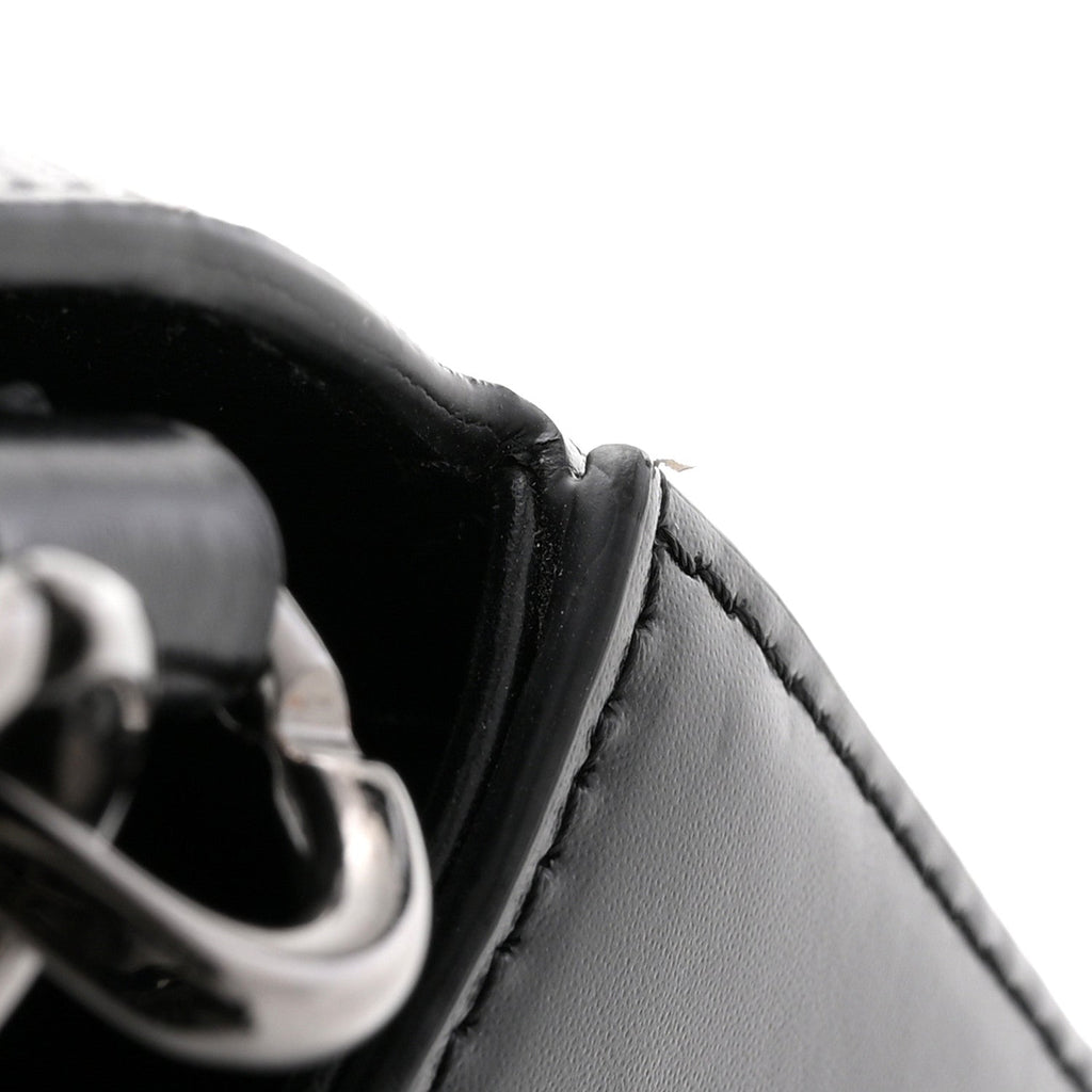 Box Calfskin Small 4G Cube Chain Shoulder Bag So Black