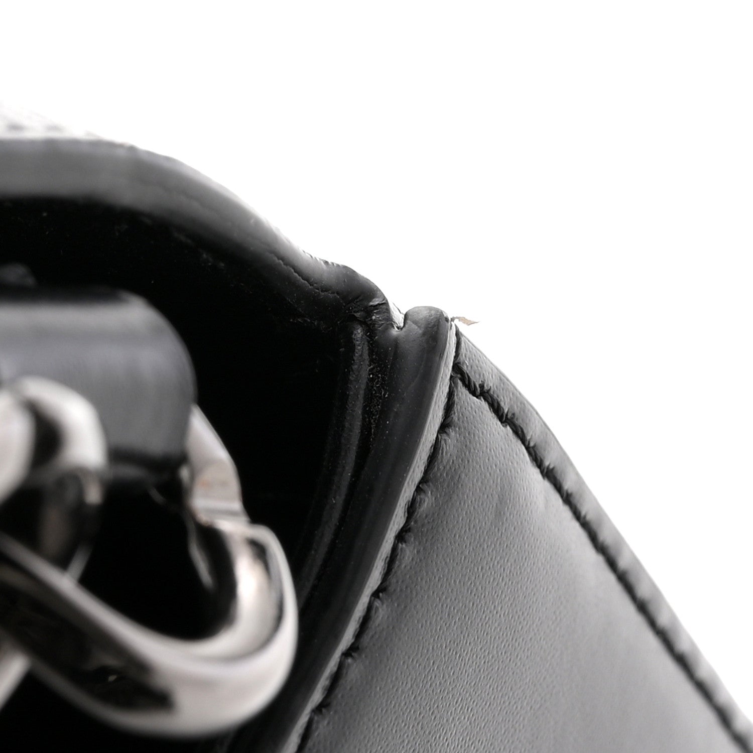 Box Calfskin Small 4G Cube Chain Shoulder Bag So Black