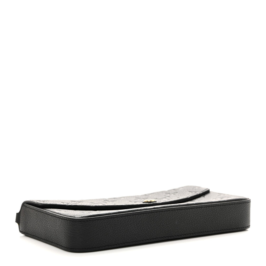 Empreinte Pochette Felicie Chain Wallet Black