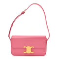 Shiny Calfskin Triomphe Flamingo