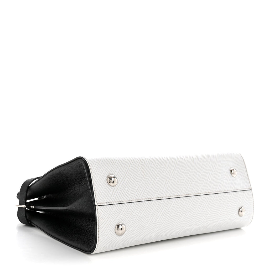 Epi Twist Tote White