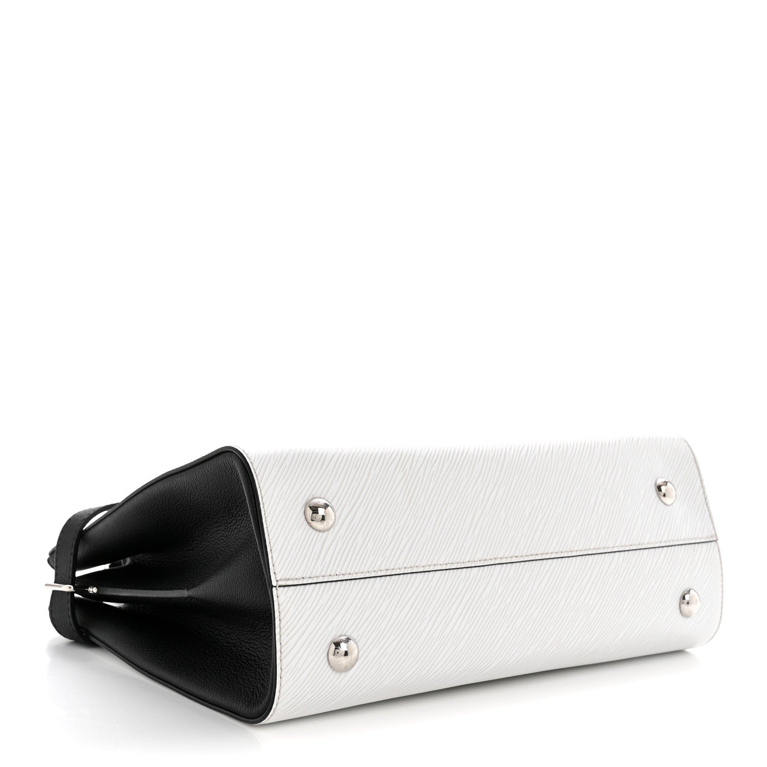 Epi Twist Tote White