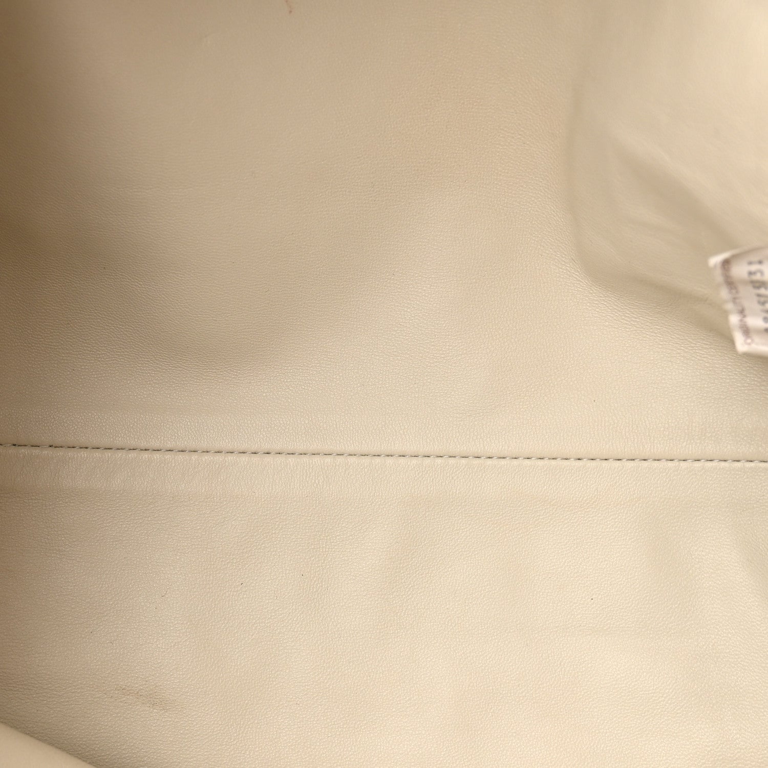 Metallic Crinkled Lambskin The Pouch Oversized Clutch Oro