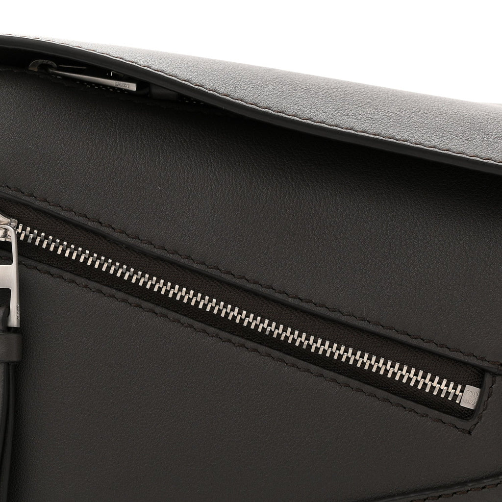 Calfskin Mini Puzzle Bumbag Dark Grey