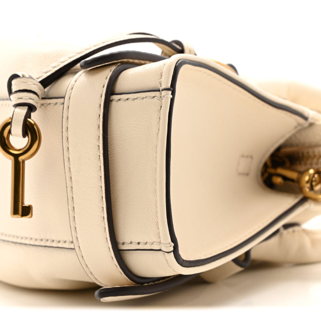 Calfskin Small The Cristina Satchel Ivory