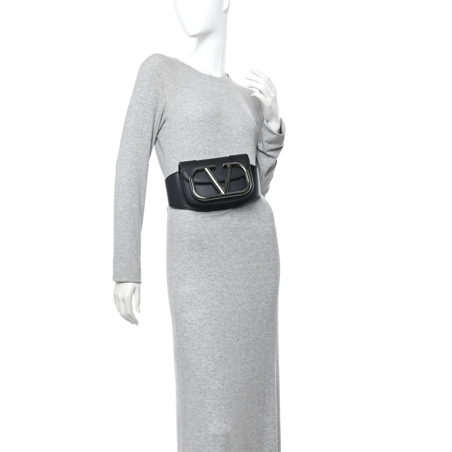 Calfskin Mini Supervee Belt Bag Black