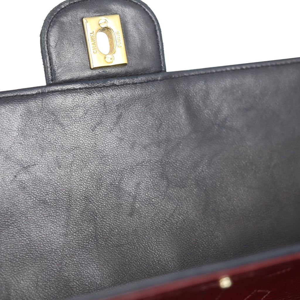 Chanel Classic Double Flap Medium | Black Lambskin 6 Series