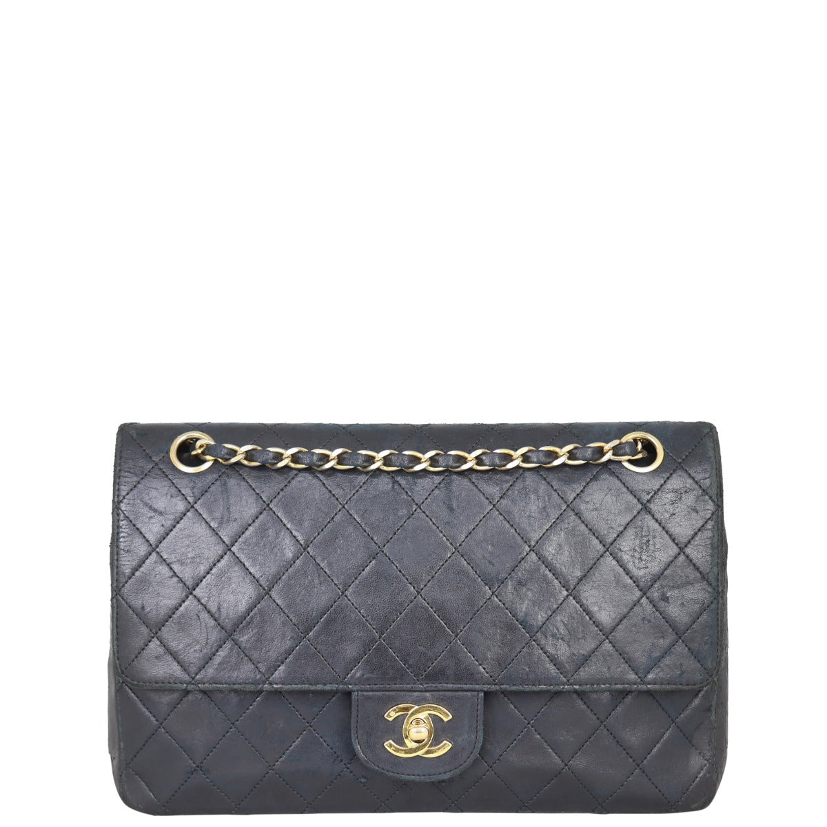 Chanel Classic Double Flap Medium | Black Lambskin 6 Series