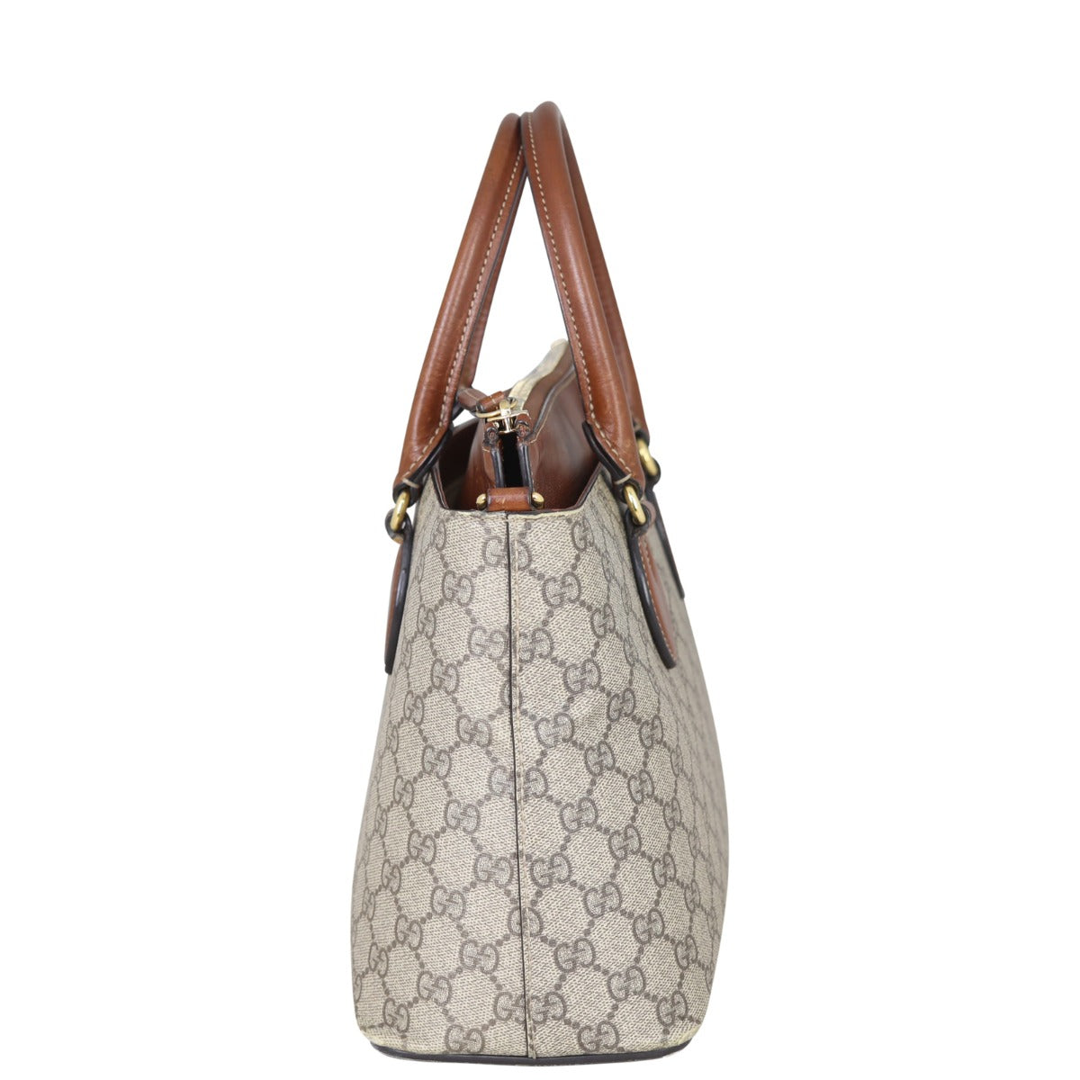 Gucci GG Supreme Small Zip Tote