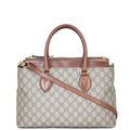 Gucci GG Supreme Small Zip Tote