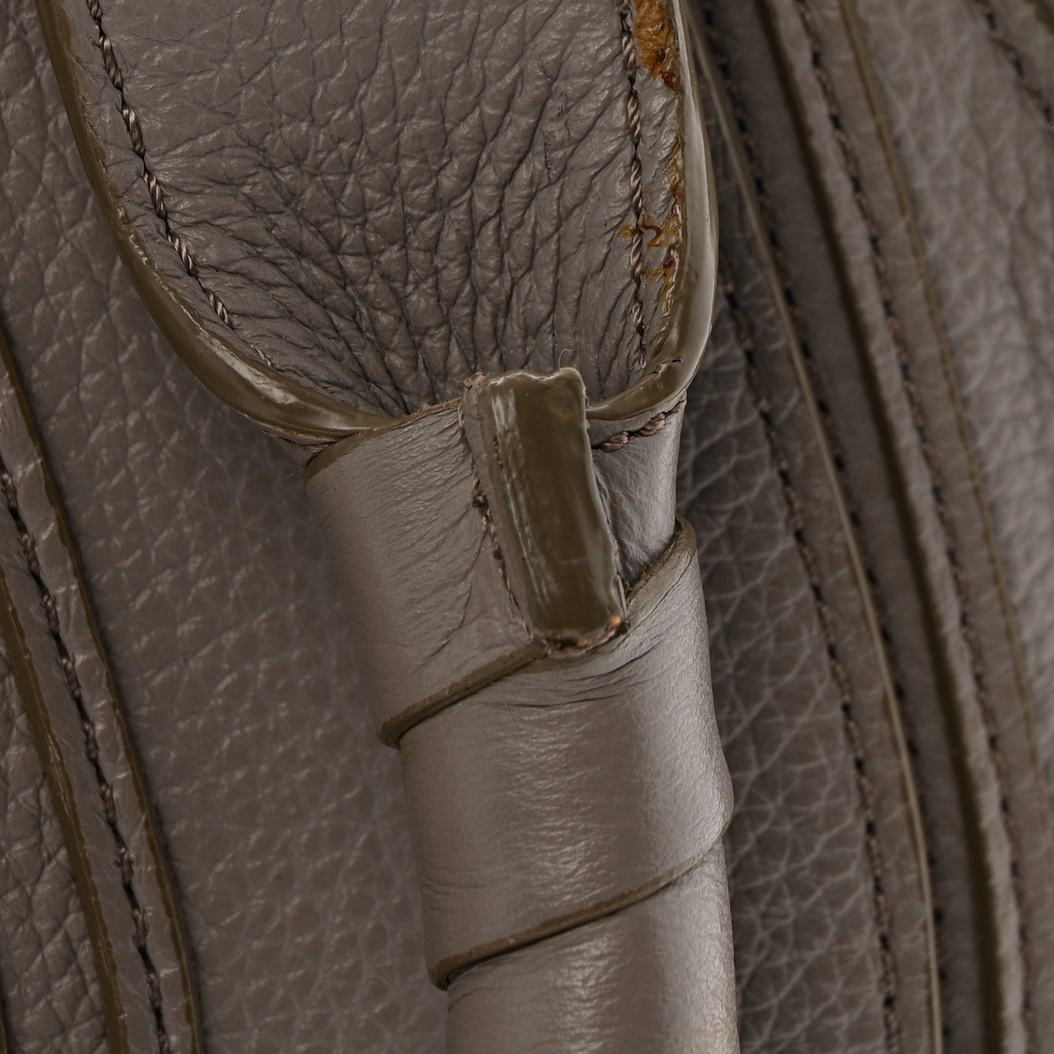 Calfskin Medium Marcie Satchel Cashmere Grey