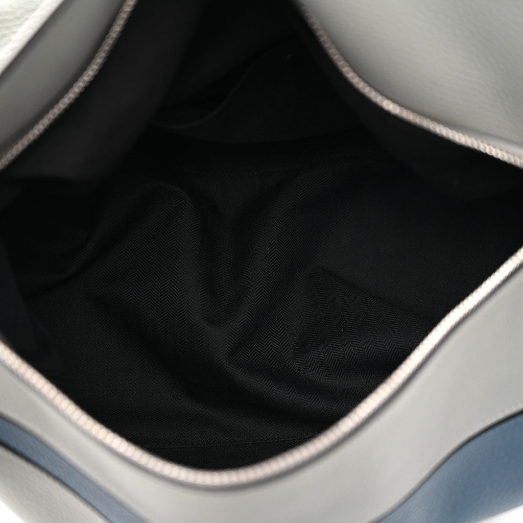 Calfskin Puzzle Bag XL Grey Blue
