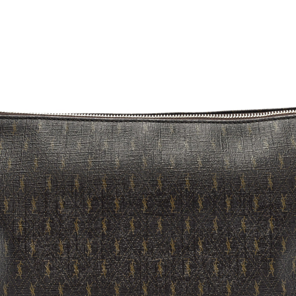 Canvas Smooth Calfskin Le Monogramme Crossbody Bag Chestnut