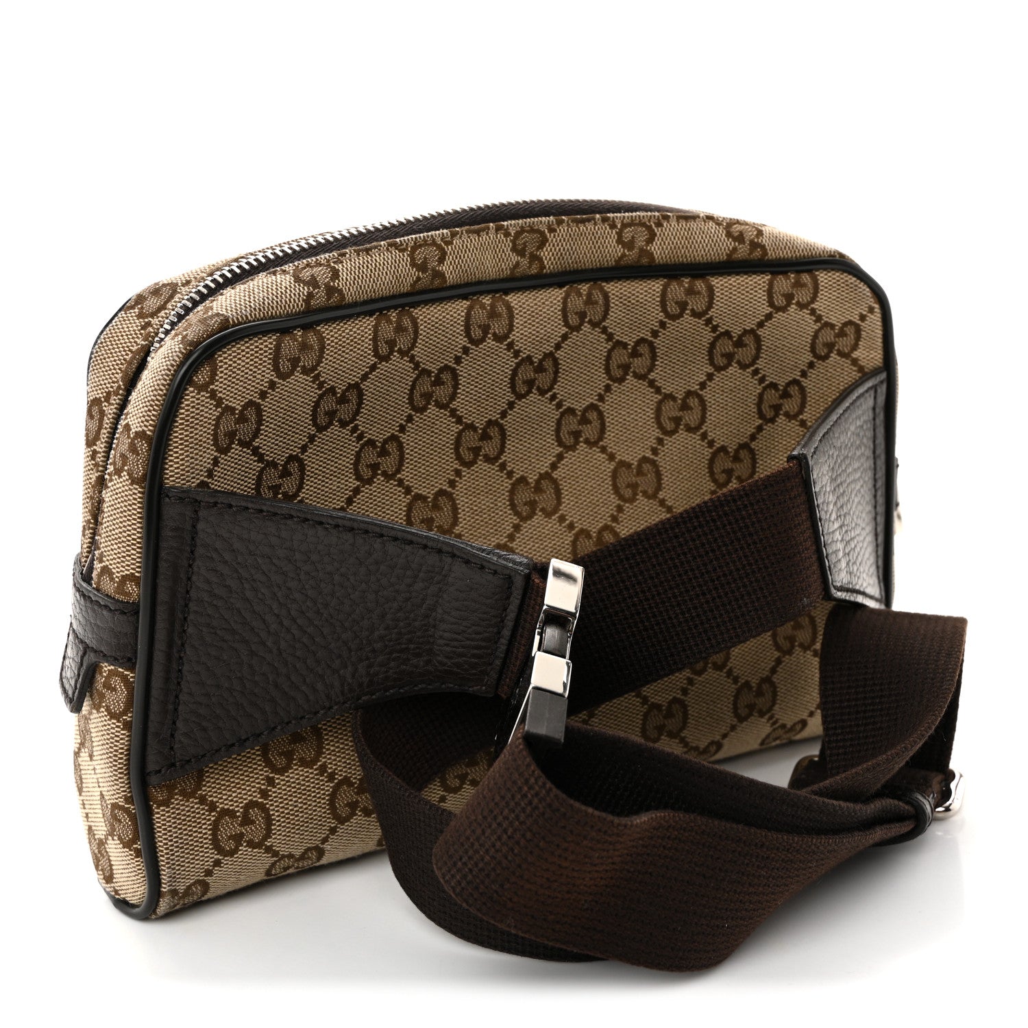 Monogram Belt Bag Dark Brown