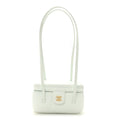 Shiny Caviar Preppy Coco Long Vanity With Strap Light Blue