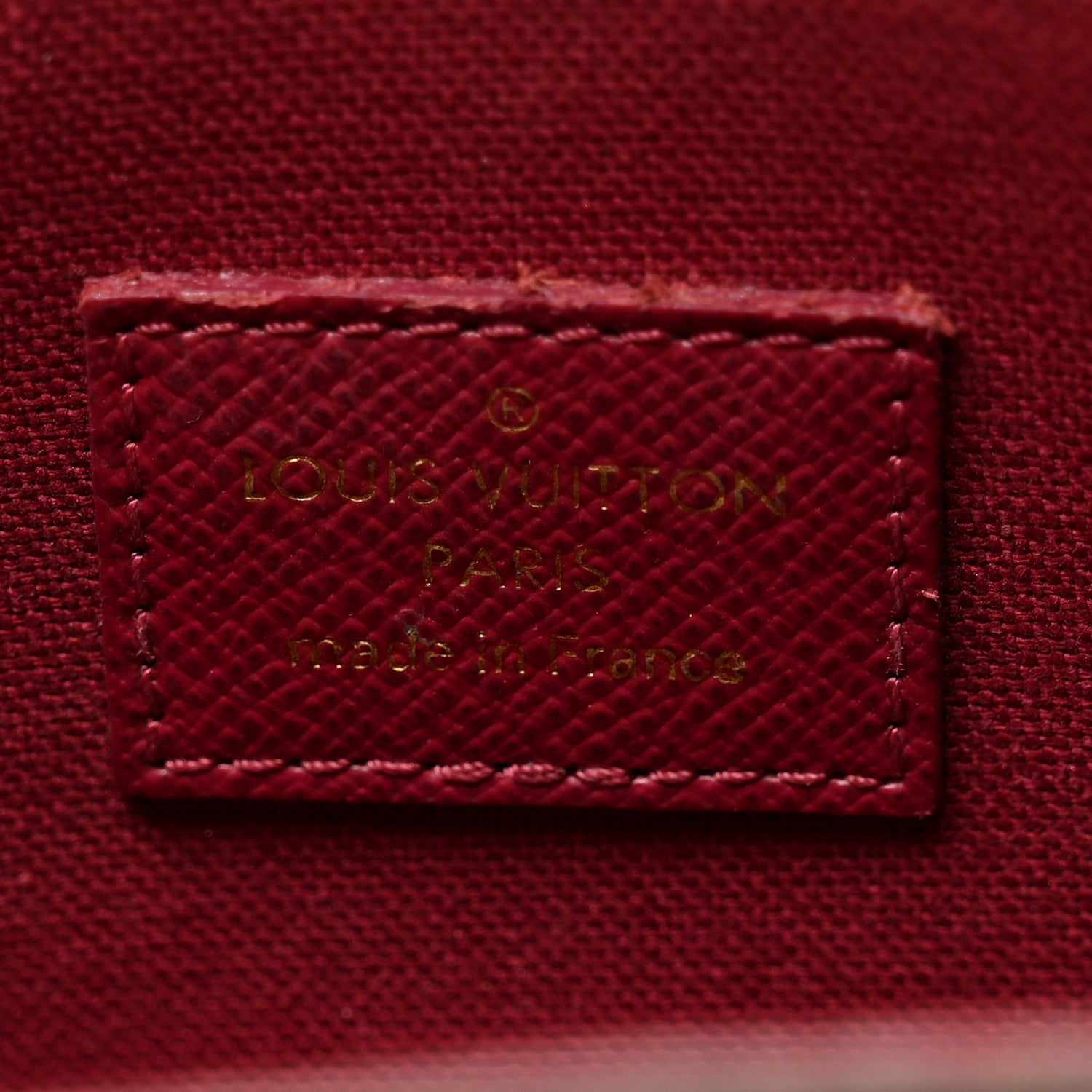 Monogram Pochette Felicie Chain Wallet Fuchsia