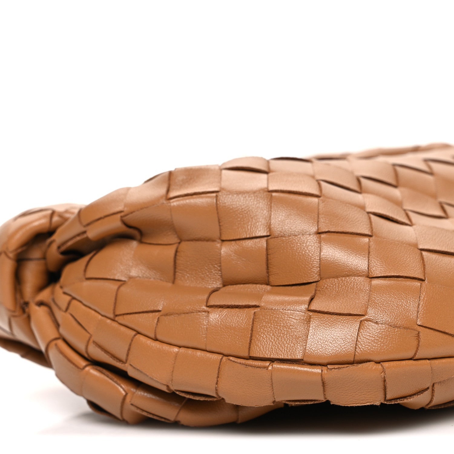 Nappa Intrecciato Mini Jodie Caramel