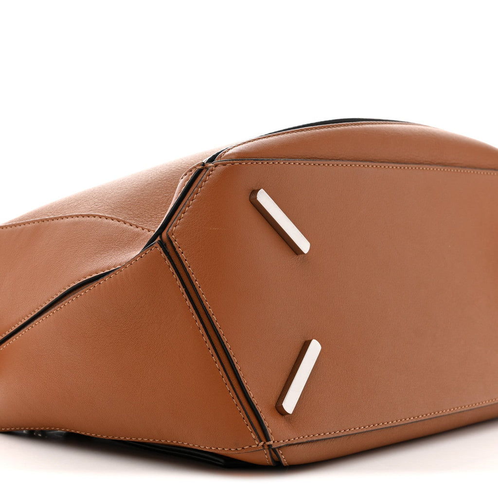 Calfskin Medium Puzzle Bag Tan
