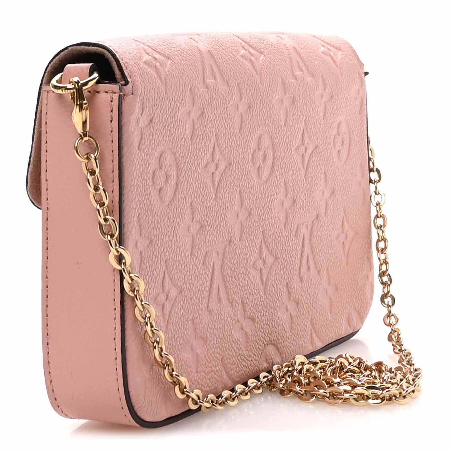 Empreinte Pochette Felicie Chain Wallet Rose Poudre