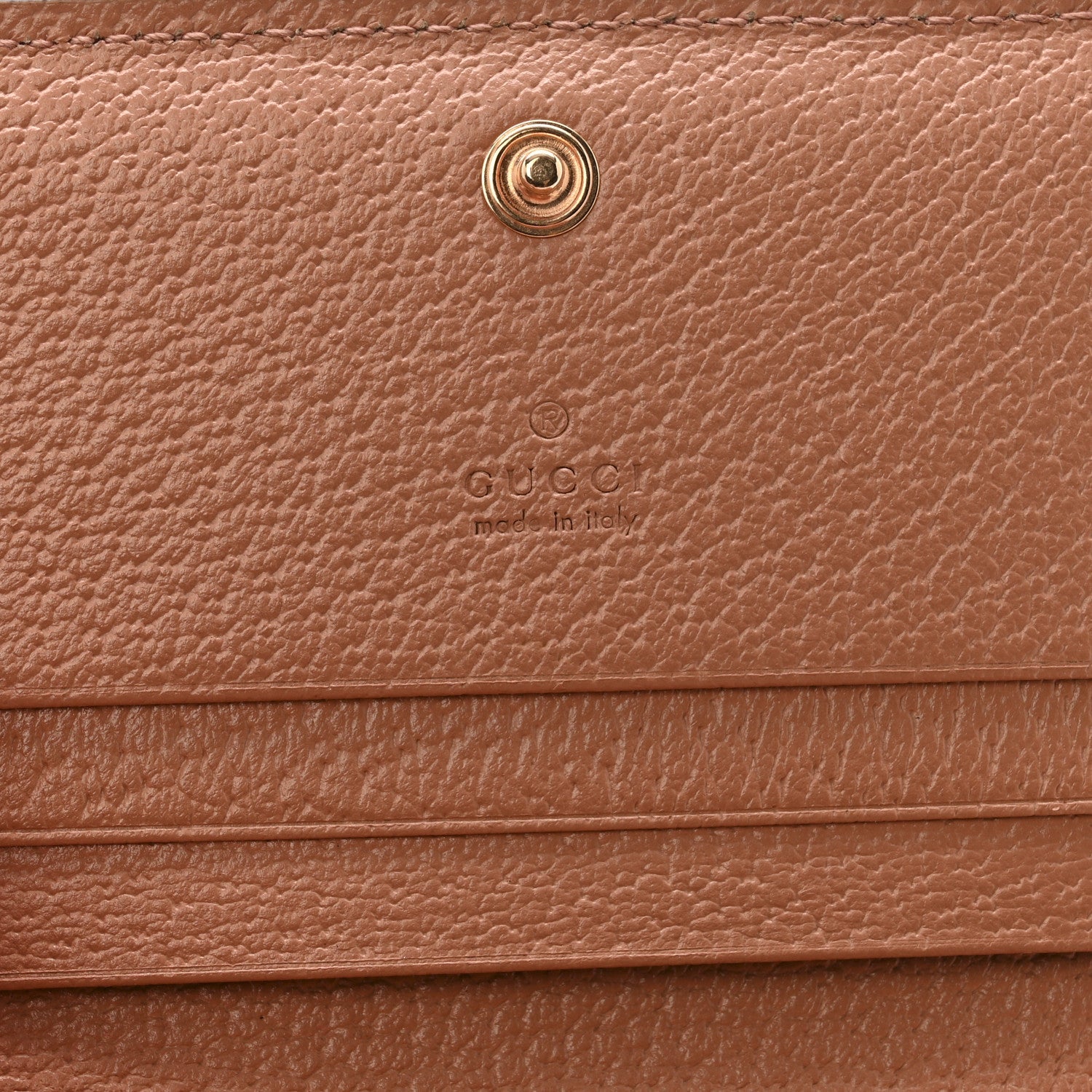 Monogram Textured Dollar Calfskin  Case Cloche Rose Pink