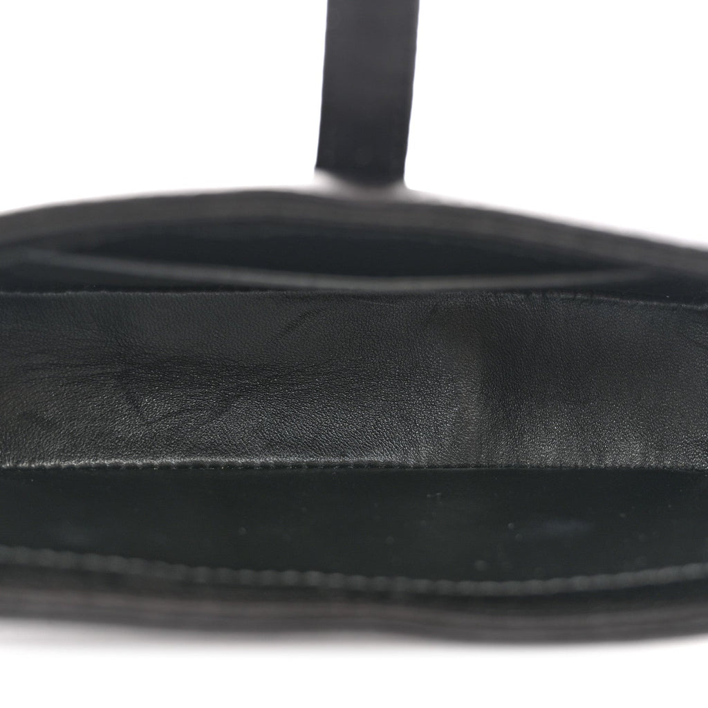 Satin Le 5 A 7 Mini Hobo Black