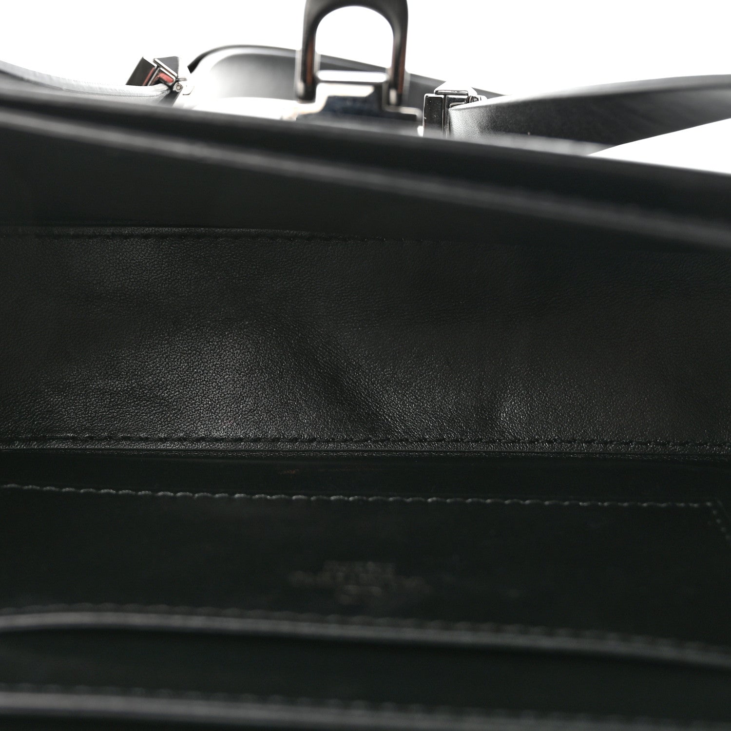Smooth Calfskin Enamel Tonal Rockstud23 Shoulder Bag Black
