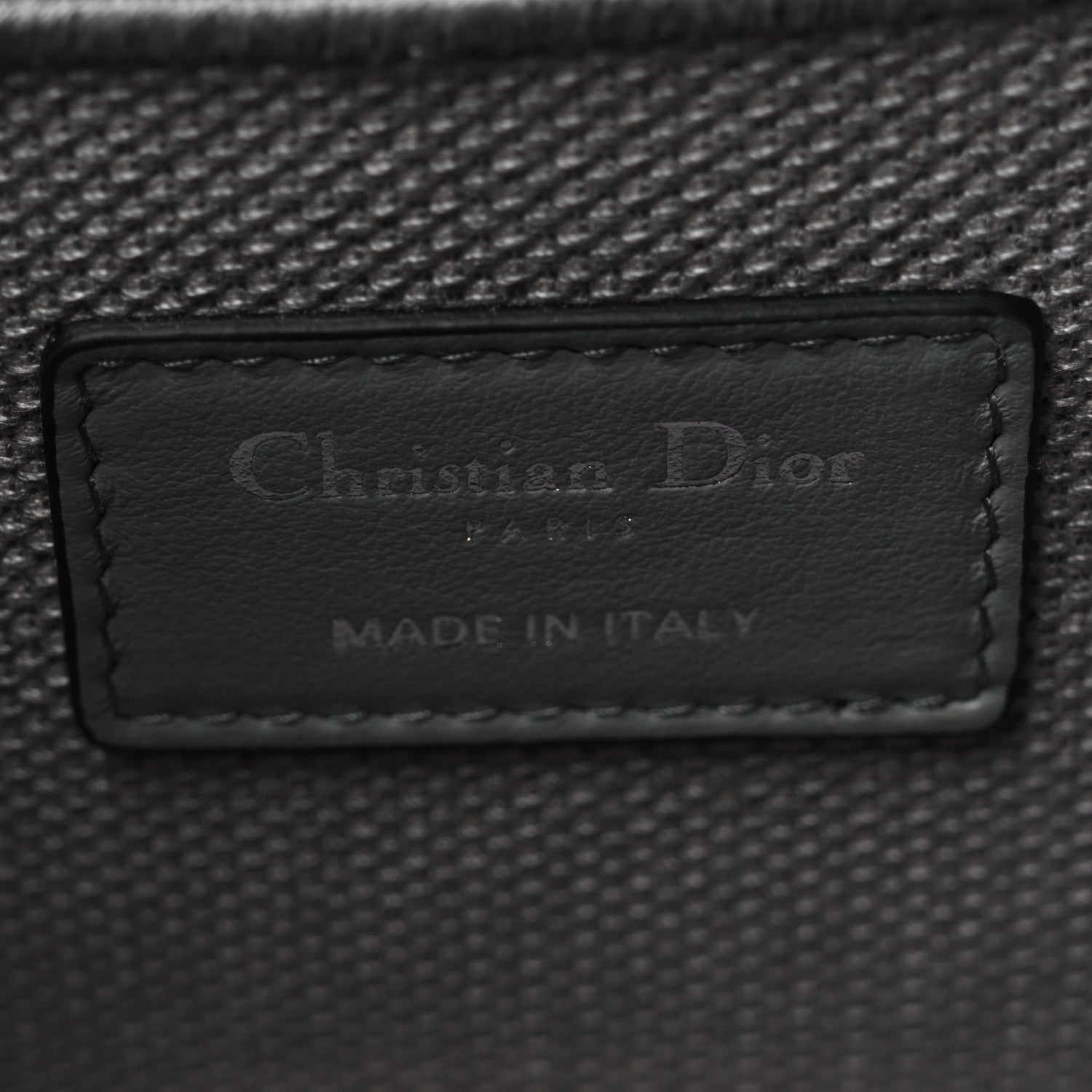 Oblique Diortravel Vanity Case Grey