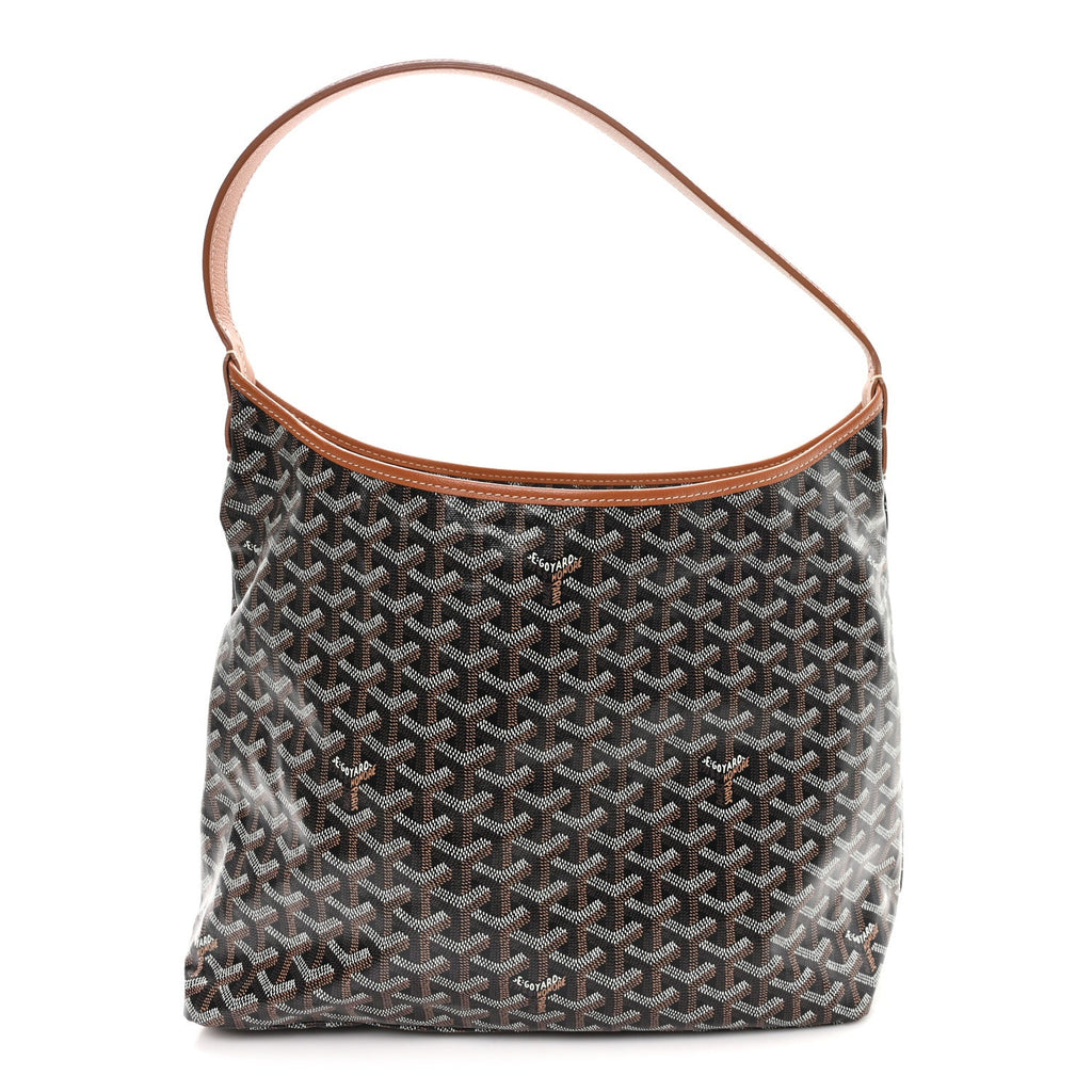 Goyardine Boheme Hobo Black Gold