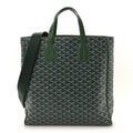 Goyardine Voltaire III Tote Green