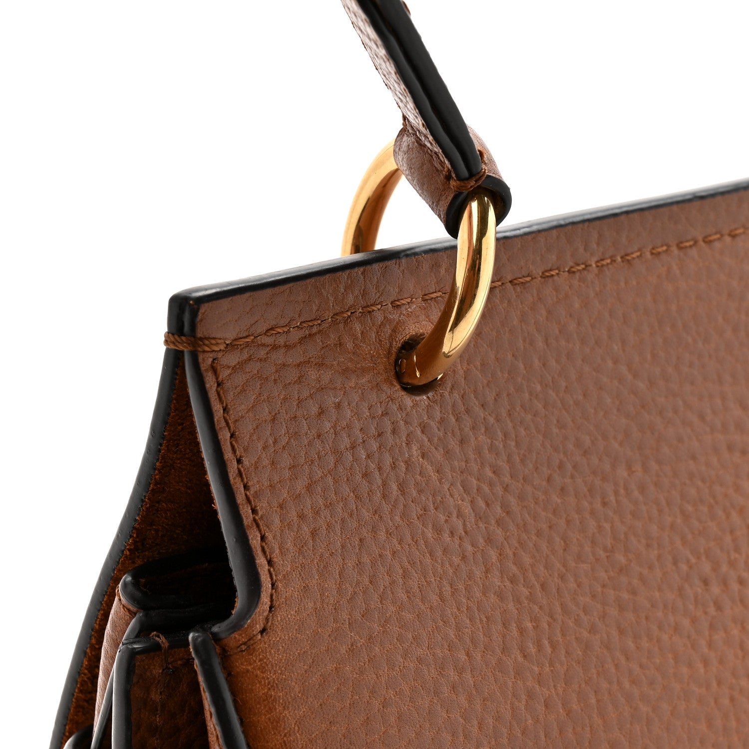 Small Classic Grain Amberley Satchel Oak