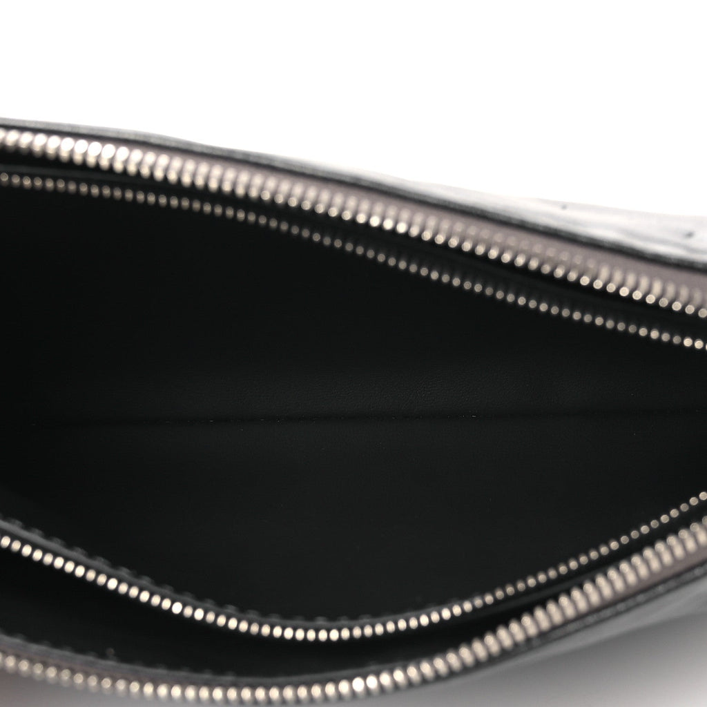 Lambskin Embossed Monogram Coussin PM Anthracite