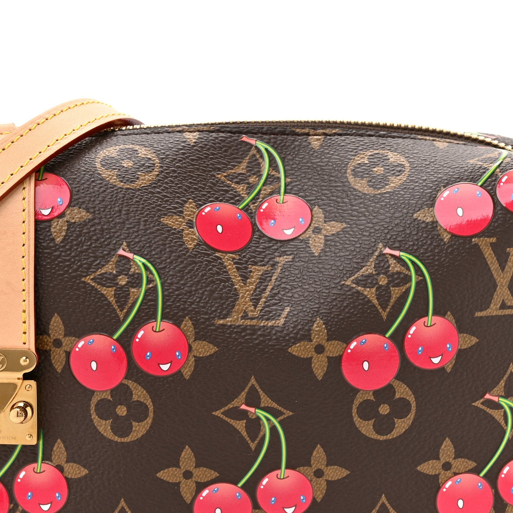 LV X TM Monogram Cerises Side Trunk MM
