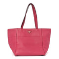 Vitello Daino Shopping Tote Peonia