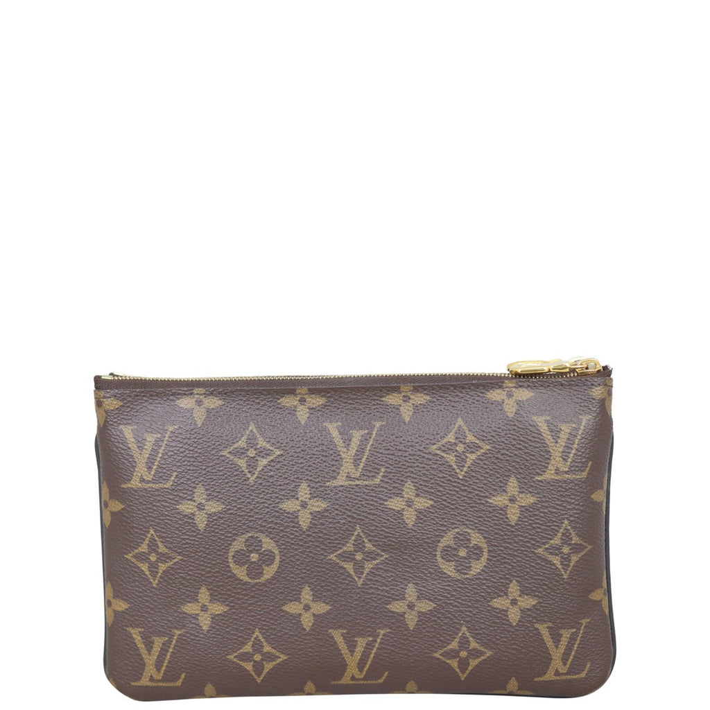 Louis Vuitton Double Zip Pochette Monogram Giant Reverse
