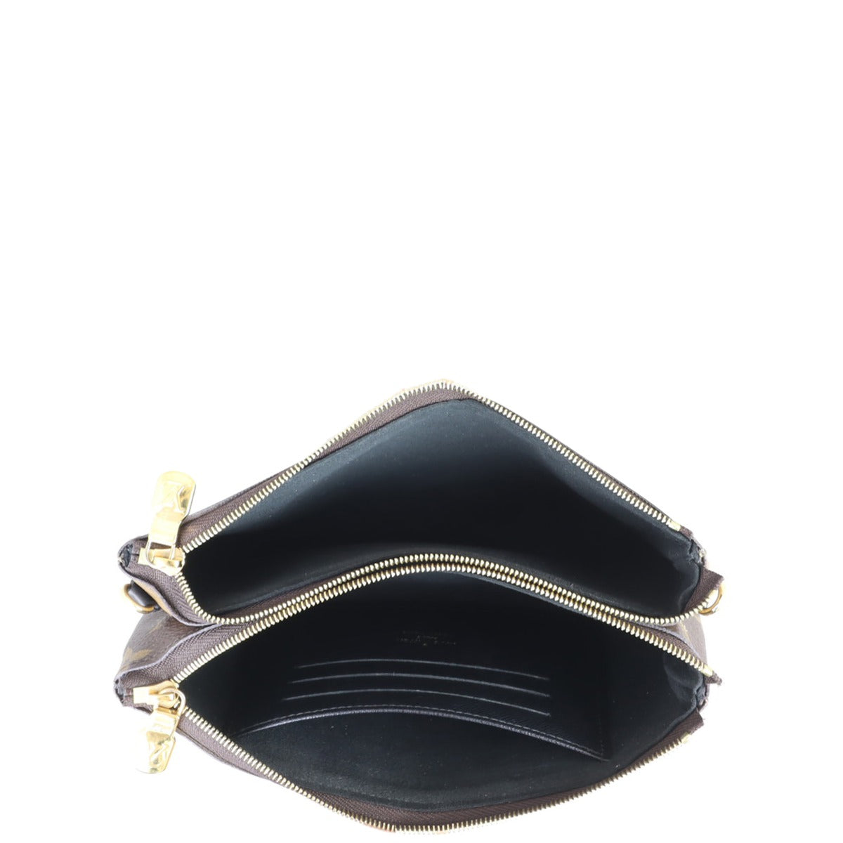 Louis Vuitton Double Zip Pochette Monogram Giant Reverse