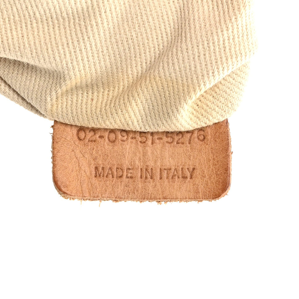 Calfskin Medium Paddington Satchel Ivory