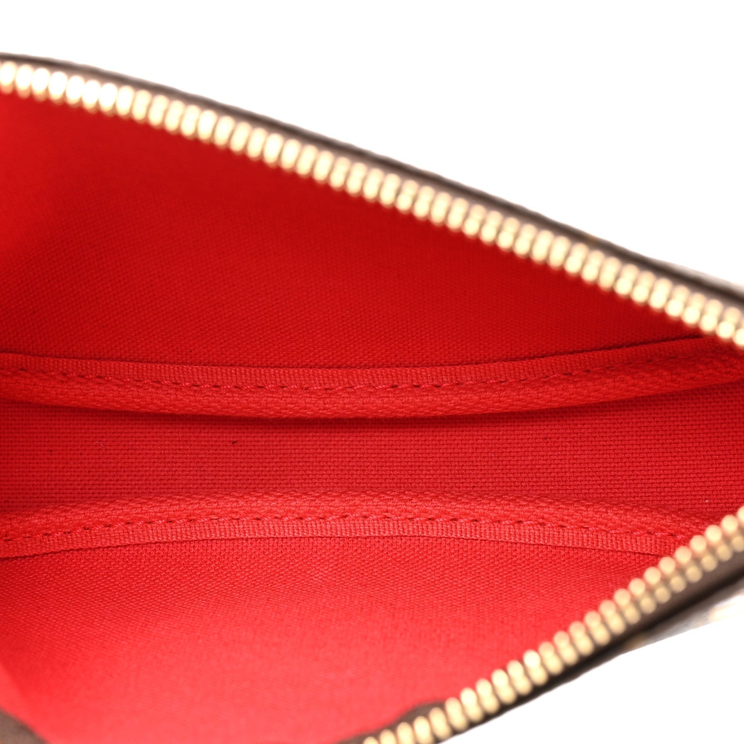 Monogram 2021 Christmas Animation London Mini Pochette Accessories Red