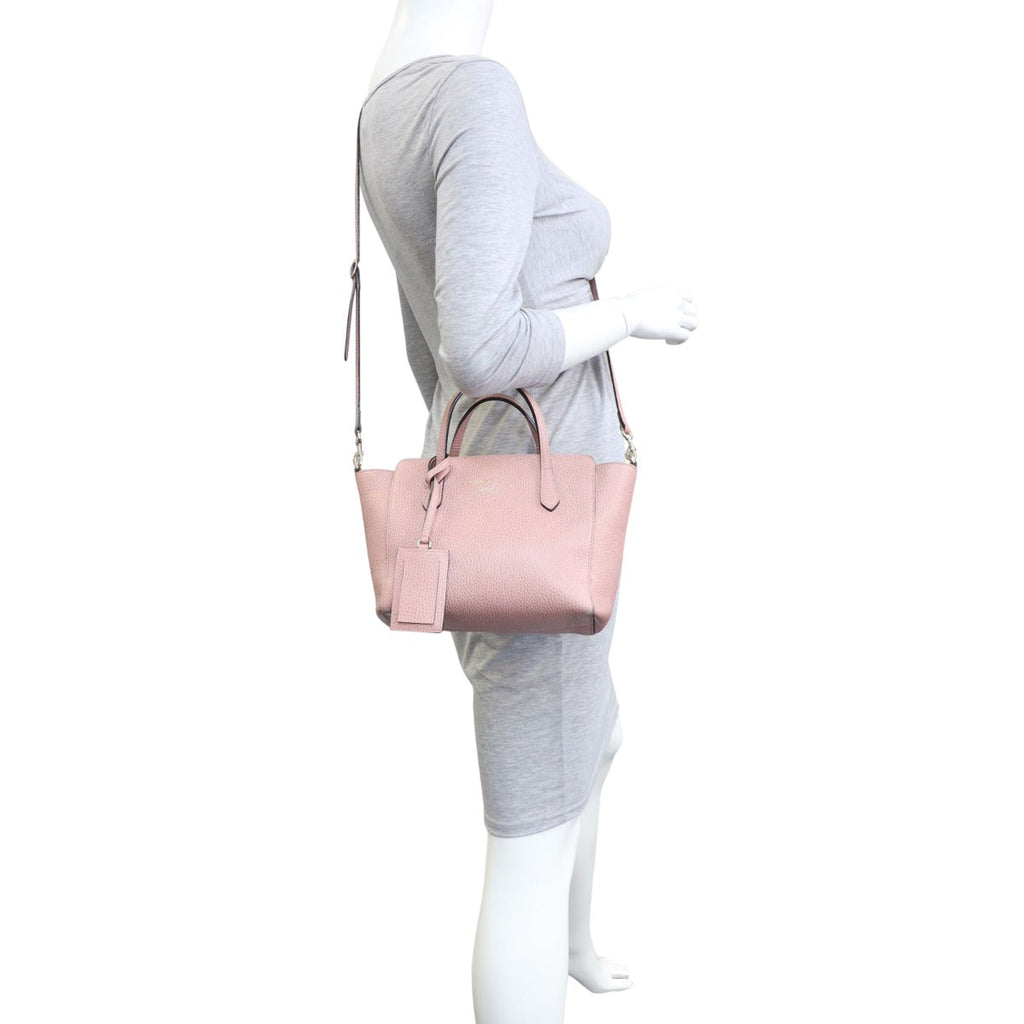 Gucci Swing Mini Leather Tote