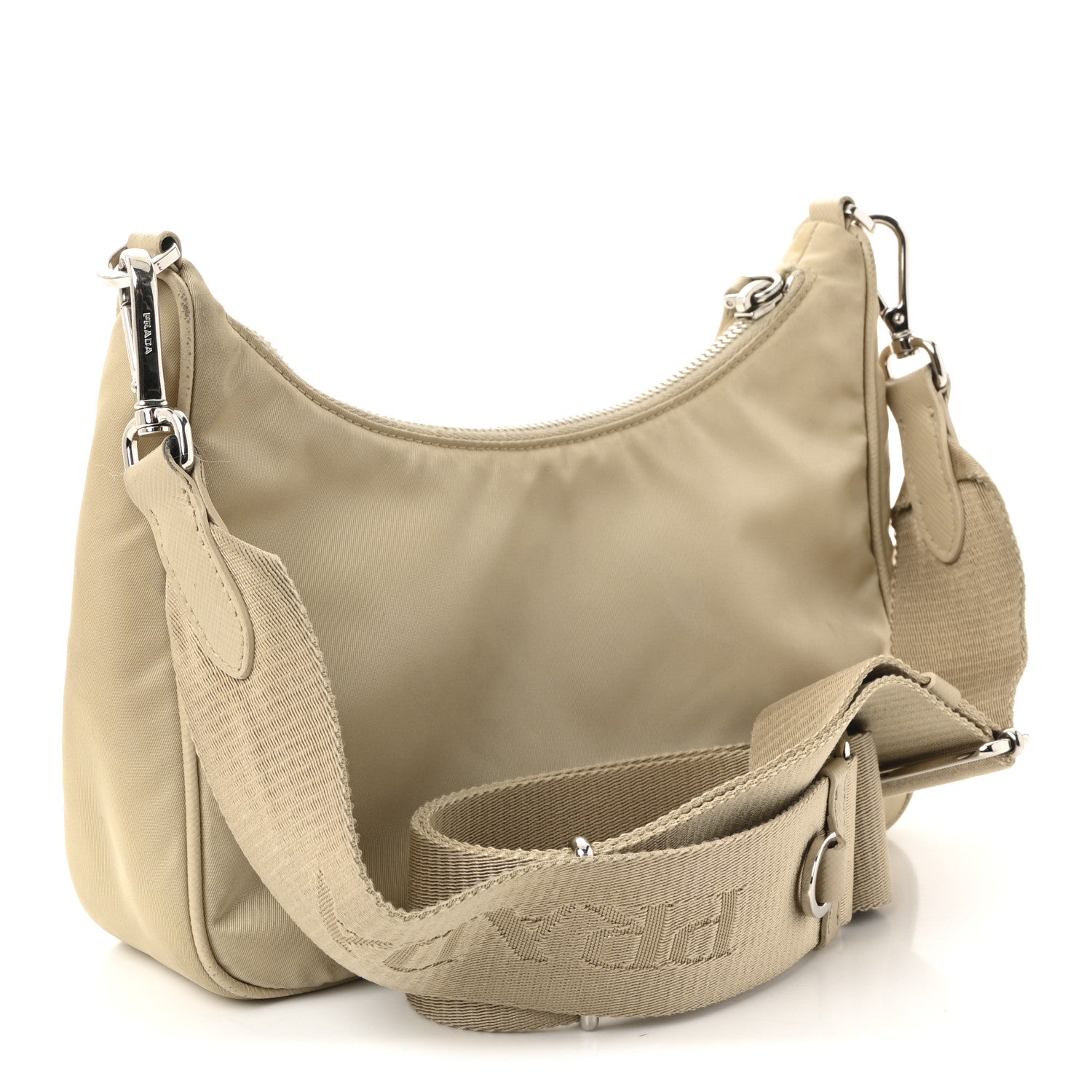 Re-Nylon Saffiano Re-Edition 2005 Shoulder Bag Deserto