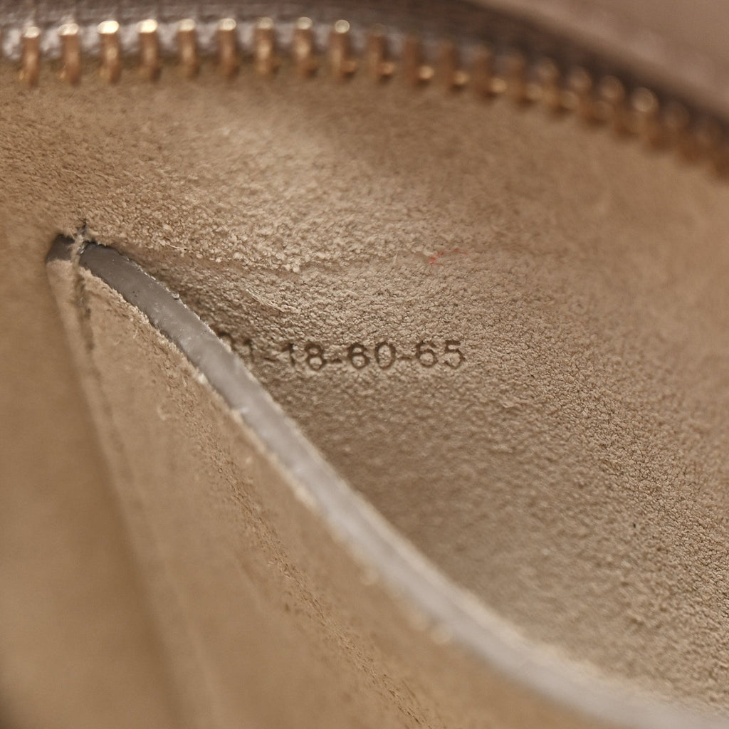 Calfskin Suede Mini Pixie Signature Belt Bag Motty Grey