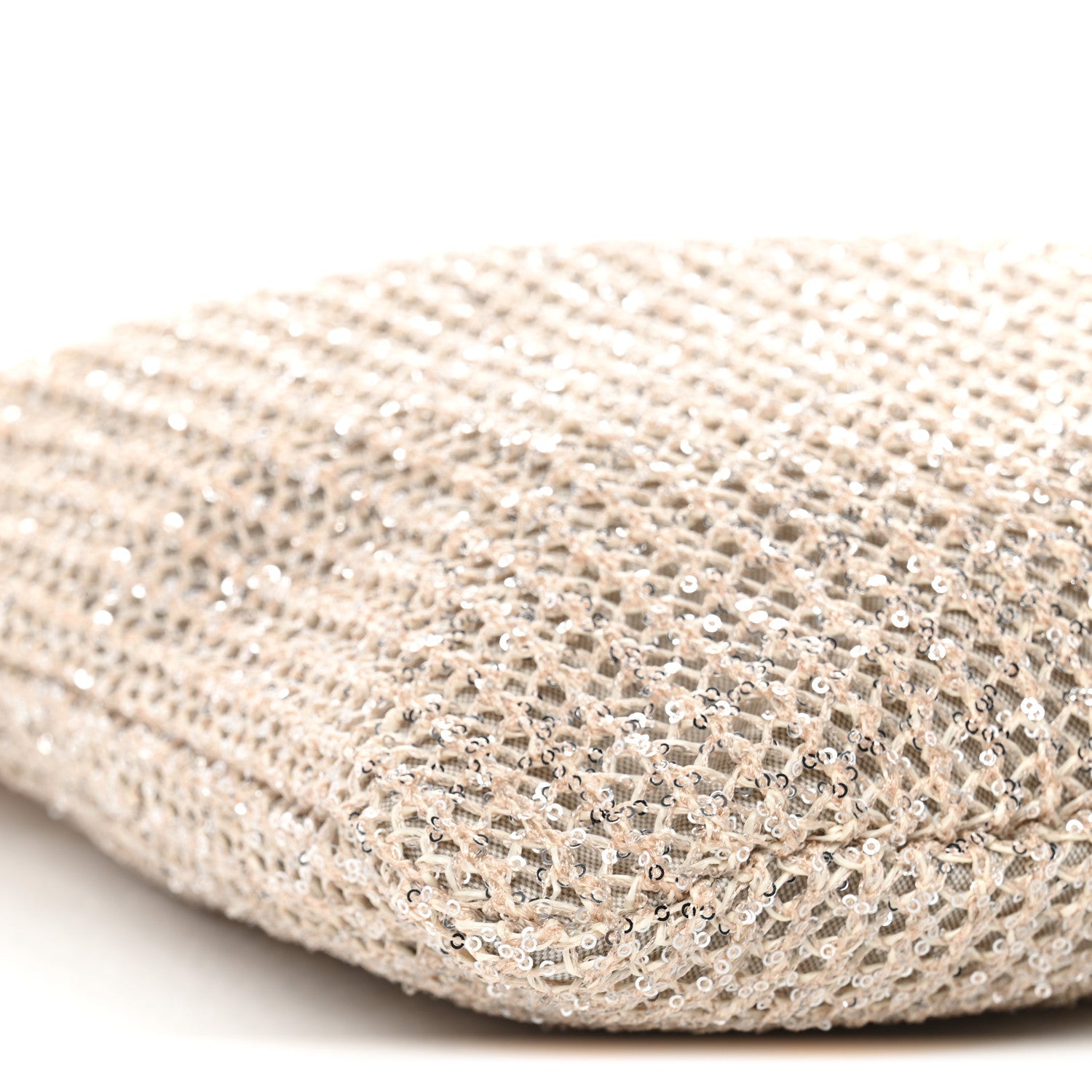 Sequin Mesh Ivy Bag Cipria