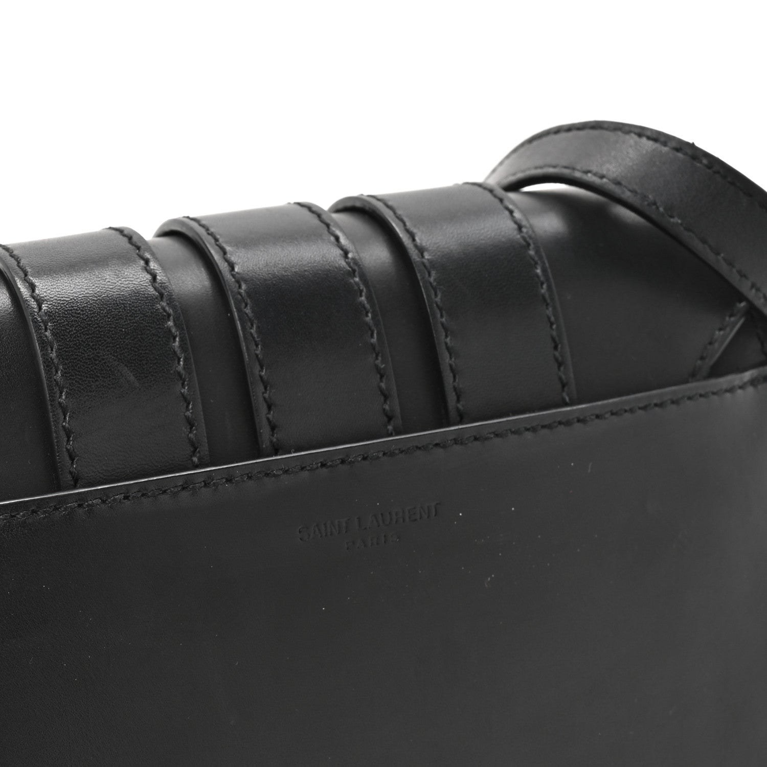 Smooth Calfskin Nico Shoulder Bag Black