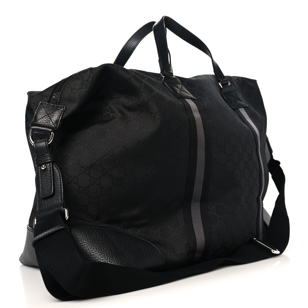 Nylon Monogram XL Duffle Bag Black
